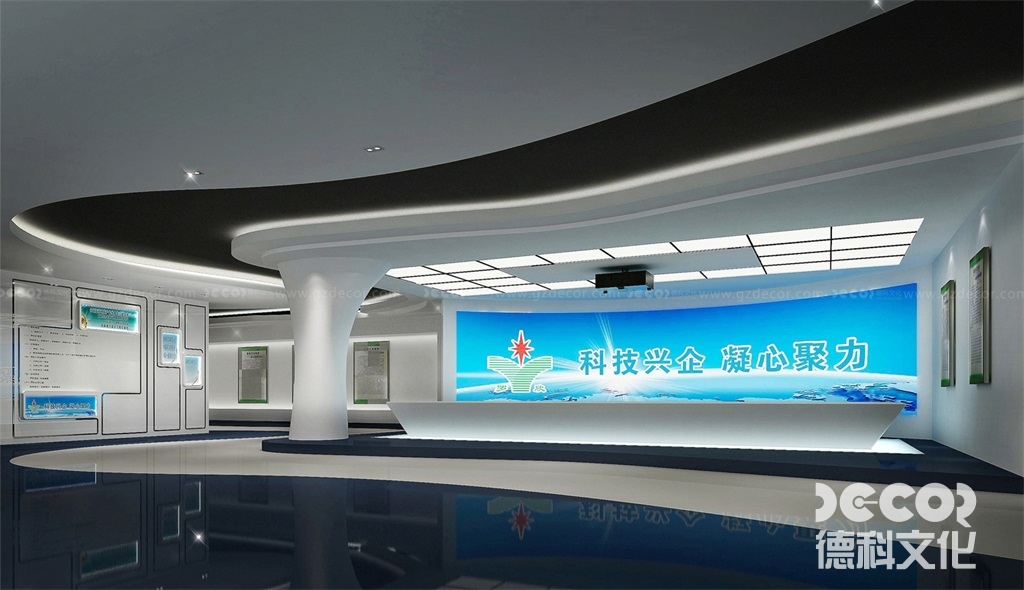 中醫藥展覽廳設計中的展品信息如何呈現給觀眾？
